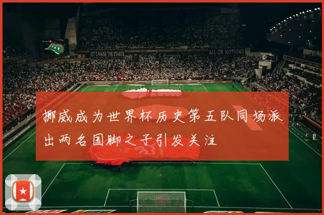 挪威成为世界杯历史第五队同场派出两名国脚之子引发关注